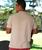 Retro Sail Badge - Kona Coffee Dyed Short Sleeve Pique' Polo Shirt