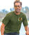 Sunset Sailing - Olive Dyed Short Sleeve Crewneck T-Shirt