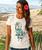 Hibiscus Octopus - Coconut Dyed Short Sleeve Crewneck T-Shirt