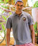 New Journey Badge - Crater Dyed® Short Sleeve Pique' Polo Shirt