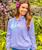 Jewels Of The Sea - Lavender Dyed Long Sleeve Lightweight Pullover