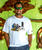 B. Kliban Binge Watching Cat - White Short Sleeve Crewneck T-Shirt