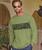 Blue Hemp Band - Hemp Dyed Long Sleeve Crewneck T-Shirt
