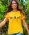 B. Kliban Skatey Cats - Pineapple Dyed Short Sleeve Crewneck T-Shirt