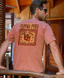 Peppah Pyro - Chile Dyed Short Sleeve Crewneck T-Shirt