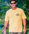 Chile Lizard Lounge - Beer Dyed Short Sleeve Crewneck T-Shirt