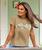Hawaiian Kiwi Band - Kona Coffee Dyed Short Sleeve Scoop Neck T-Shirt