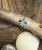 Puravida Silver Opal Sea Turtle Ring