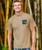 Vintage Hawaiian Islands - Kona Coffee Dyed Short Sleeve Crewneck T-Shirt