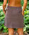Root Beer Dyed Seaside Twill Skirt