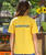 Pareo Fish Stripe - Pineapple Dyed Short Sleeve Crewneck T-Shirt