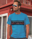 Chief Tapa Band - Deep Sea Short Sleeve Pima T-Shirt