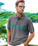 Island Racer - Crater Dyed&reg; Short Sleeve Pique' Polo Shirt