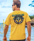 Reach The Highest - Pineapple Dyed Short Sleeve Crewneck T-Shirt