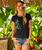 Sea Life Shells - Jet Black Short Sleeve Pima T-Shirt