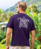 Tribe Turtle - Blackberry Dyed Short Sleeve Crewneck T-Shirt