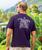 Tribe Turtle - Blackberry Dyed Short Sleeve Crewneck T-Shirt