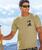 Tropical Sunset Sail - Kona Coffee Dyed Short Sleeve Crewneck T-Shirt