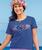 Haiku Band - Sapphire Short Sleeve Scoop Neck T-Shirt
