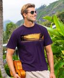Tropical Blackberry Band - Blackberry Dyed Short Sleeve Crewneck T-Shirt