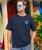 Discovery Channel Predator Circle - Navy Short Sleeve Crewneck T-Shirt
