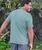 Honu Nalu Surf - Cool Blue Short Sleeve Pima T-Shirt