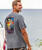 Key West Sunset - Crater Dyed® Short Sleeve Crewneck T-Shirt