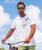 The Chase - White Short Sleeve Pima T-Shirt