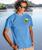 Golden State - Blue Hawaii Dyed Short Sleeve Crewneck T-Shirt