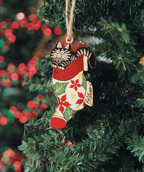 B. Kliban Stocking Cat - Maplewood Ornament