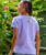 B. Kliban Spaceship Cats - Lavender Dyed Short Sleeve Crewneck T-Shirt