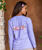Tiny Whites - Lavender Dyed Long Sleeve Crewneck T-Shirt