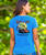Hawaiian Humane Society Adopt A Dog Sidecab Dogs - Blue Hawaii Dyed Short Sleeve Crewneck T-Shirt