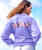 Tehani Band - Lavender Dyed Long Sleeve Lightweight Pullover