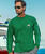 Mano Sunrise - Wintergreen Dyed Long Sleeve Crewneck T-Shirt