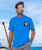 Clark Little Rainbow Shave Ice - Blue Hawaii Dyed Short Sleeve Crewneck T-Shirt