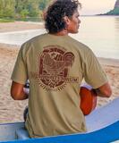Red Rooster Rum - Kona Coffee Dyed Short Sleeve Crewneck T-Shirt