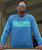 Tapas Band - Blue Hawaii Dyed Long Sleeve Crewneck T-Shirt