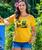 B. Kliban Wing Cats - Honey Dyed Short Sleeve Scoop Neck T-Shirt