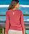 Island Charms - Paradise Red Dyed Long Sleeve Crewneck T-Shirt