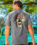 Red Parrot - Crater Dyed&reg; Short Sleeve Crewneck T-Shirt