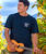 Tribe Turtle - Navy Short Sleeve Crewneck T-Shirt
