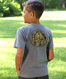 Golden Dragon - Crater Dyed&reg; Short Sleeve Crewneck T-Shirt