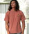 Tiki Lava Paradise Spice - Chile Dyed Short Sleeve Crewneck T-Shirt