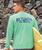 Jakarta Blue - Key Lime Dyed Long Sleeve Crewneck T-Shirt