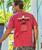 Longboard Larry's - Paradise Red Dyed Short Sleeve Crewneck T-Shirt