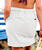 White Seaside Twill Skirt