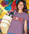 Hawaiian Quilts - Red Wine Dyed Short Sleeve Crewneck T-Shirt