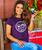 Apres Ski Winery - Blackberry Dyed Short Sleeve Crewneck T-Shirt