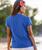 Clark Little Sweetheart - Sapphire Short Sleeve Crewneck T-Shirt